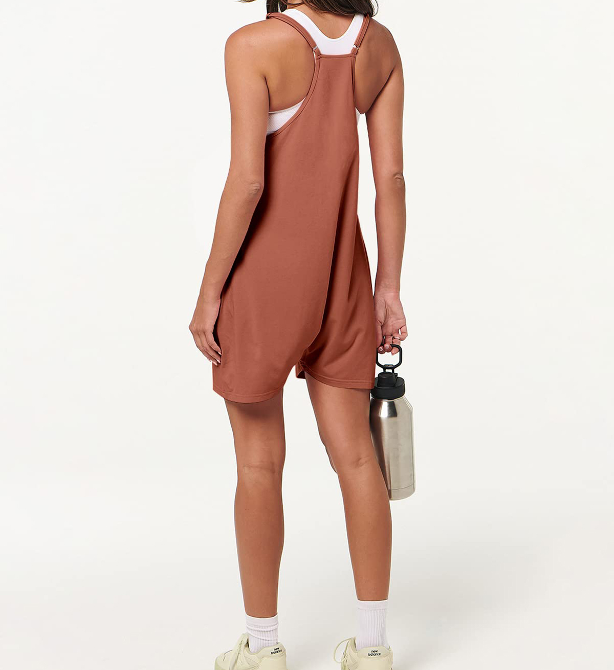 Women's Spaghetti Strap Short Jumpsuit With Pockets(Buy 2 Free Shipping)