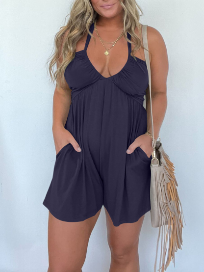Halter Neck Romper
