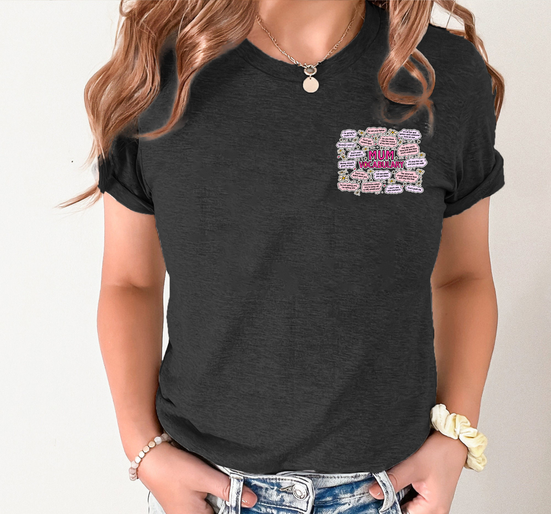 MUM'S (RUDE) VOCAB 😡📣 – WOMEN'S T SHIRT(BUY 3 FREE SHIPPING)