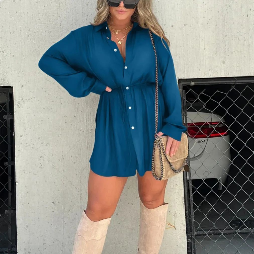 Satin Nights Romper Dress(Buy 2 Free Shipping)