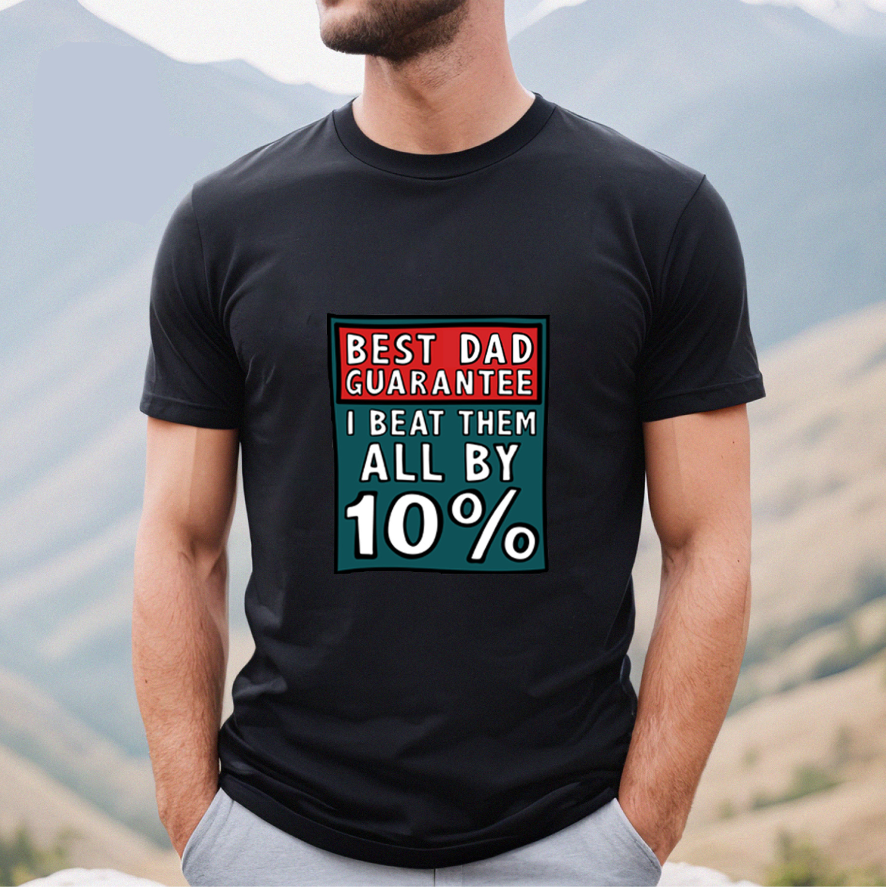BEST DAD GUARANTEE 🔨 - MEN'S T SHIRT(BUY 3 FREE SHIPPING)