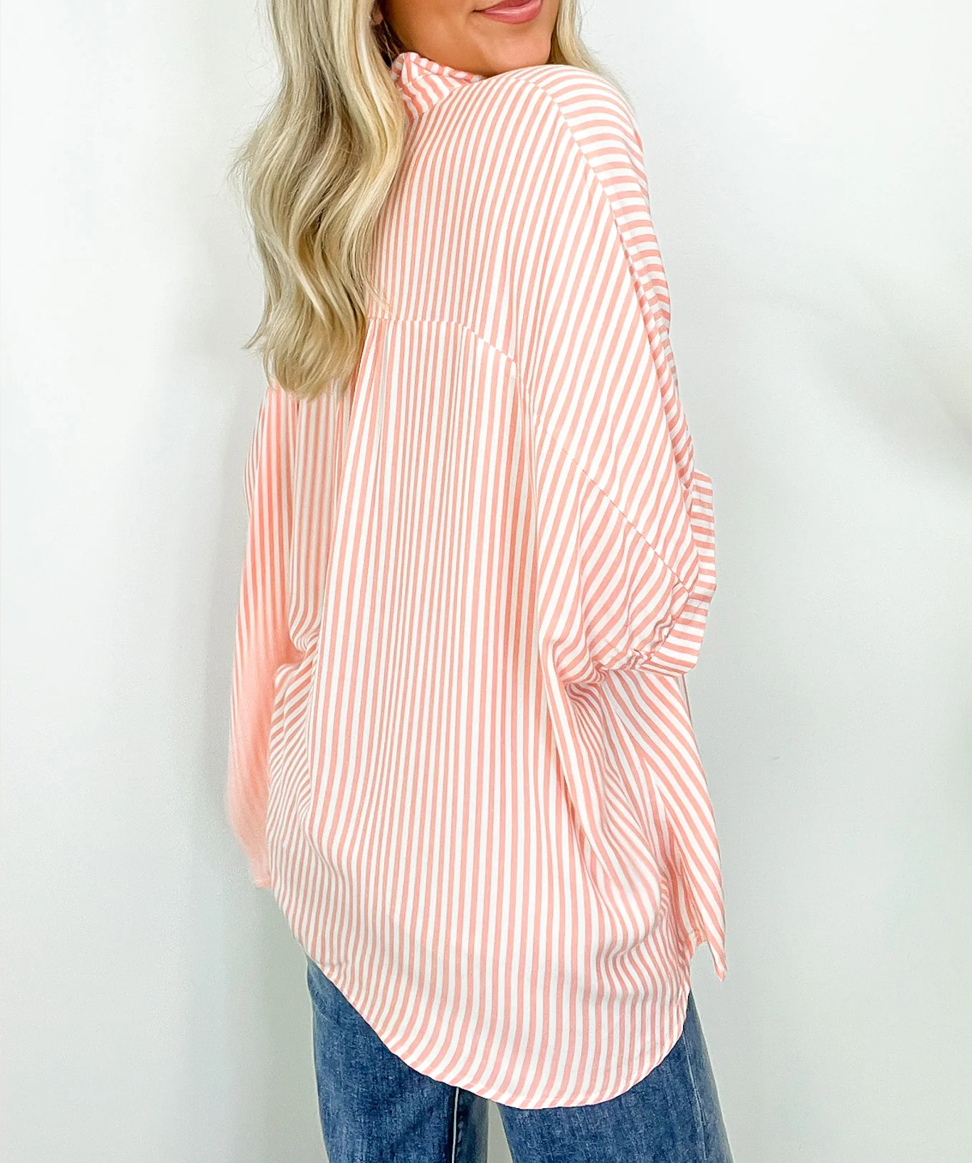 Women's Striped Buttoned Casual Top（Buy 2 Free Shipping）