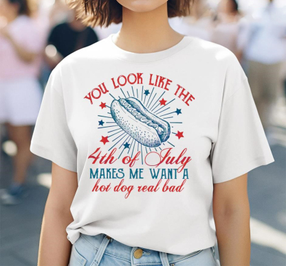 You Look Like The 4th Of July T Shirt(Buy 3 Free Shipping)