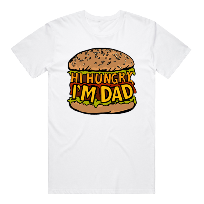 HI HUNGRY, I'M DAD 🍔 - MEN'S T SHIRT(BUY 3 FREE SHIPPING)