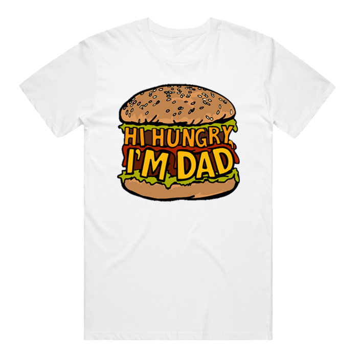 HI HUNGRY, I'M DAD 🍔 - MEN'S T SHIRT(BUY 3 FREE SHIPPING)