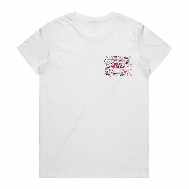MUM'S (RUDE) VOCAB 😡📣 – WOMEN'S T SHIRT(BUY 3 FREE SHIPPING)