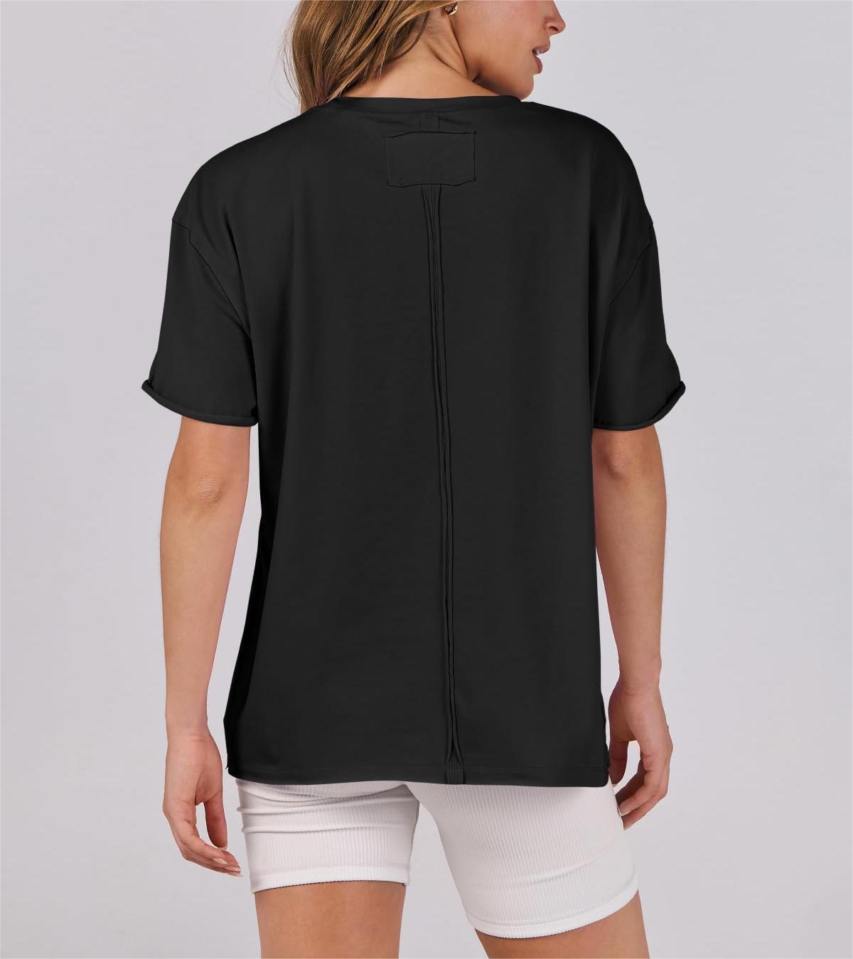 Women's Casual Loose Round Neck T-Shirt