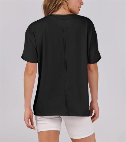 Women's Casual Loose Round Neck T-Shirt