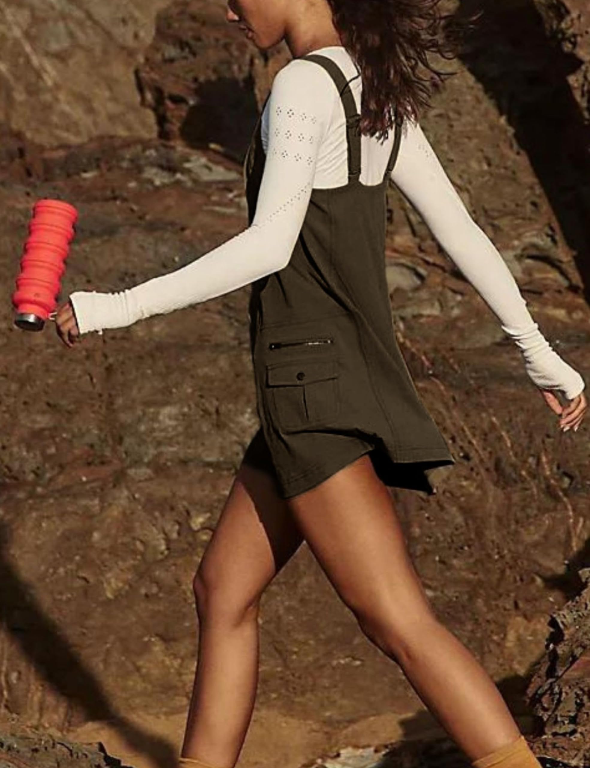 Women's Adjustable Straps Mini Dress With Pockets(Buy 2 Free Shipping)