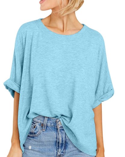 Women's Summer Oversized Casual Tee(Buy 3 Fre Shipping)