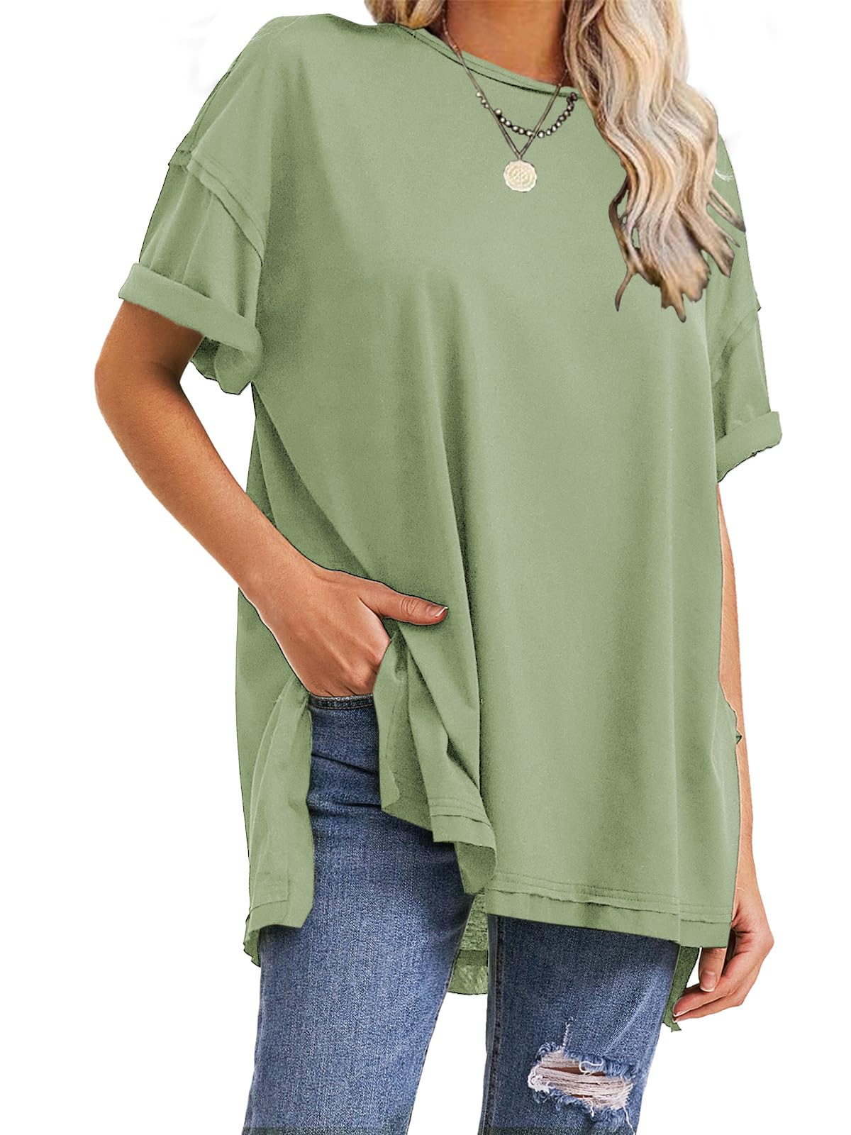 Women's Oversized Casual Plus Size T-Shirt Tops
