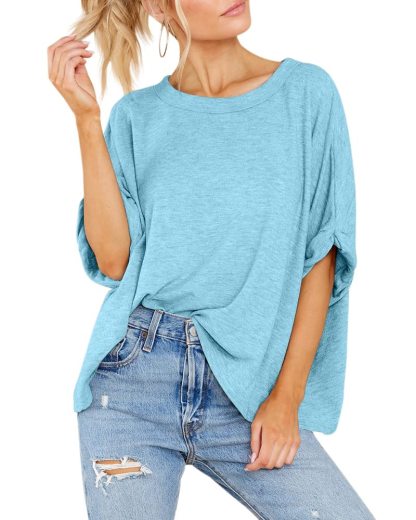 Women's Summer Oversized Casual Tee(Buy 3 Fre Shipping)