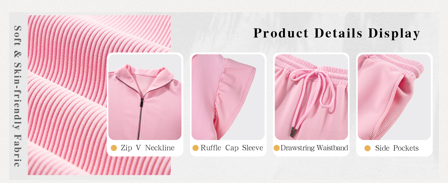 two piece outfits top and pants