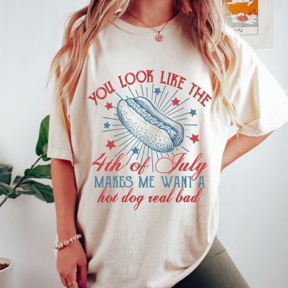 You Look Like The 4th Of July T Shirt(Buy 3 Free Shipping)