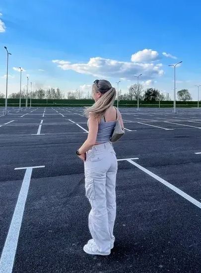 Adjustable Straight Fit Cargo Pants (Buy 2 Free Shipping)-Pink Laura