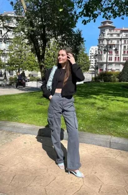 Adjustable Straight Fit Cargo Pants (Buy 2 Free Shipping)-Pink Laura