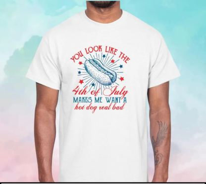 You Look Like The 4th Of July T Shirt(Buy 3 Free Shipping)