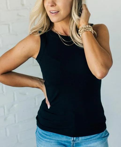 2024 Summer Hot Women's Ribbed Patch Tank(buy 2 10% OFF)