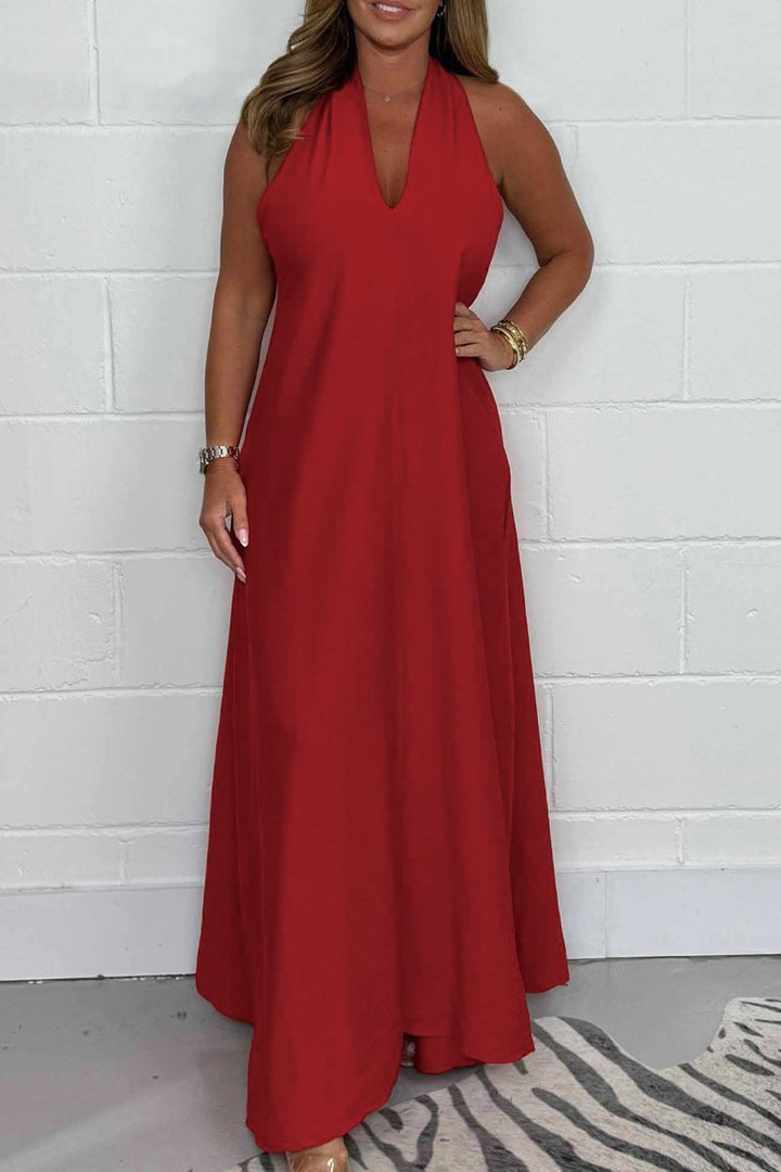 Women's T-Back Floaty Dress Floaty Maxi Dress (Buy 2 Free Shipping) 