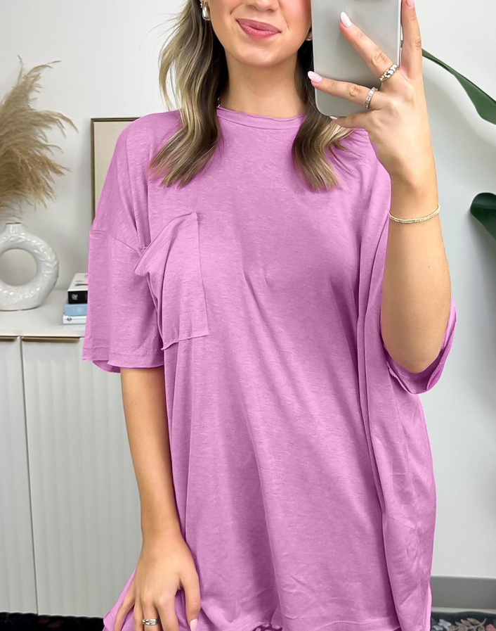 2024 New Women's Raw Edge Boxy Tee (Buy 3 Free Shipping)