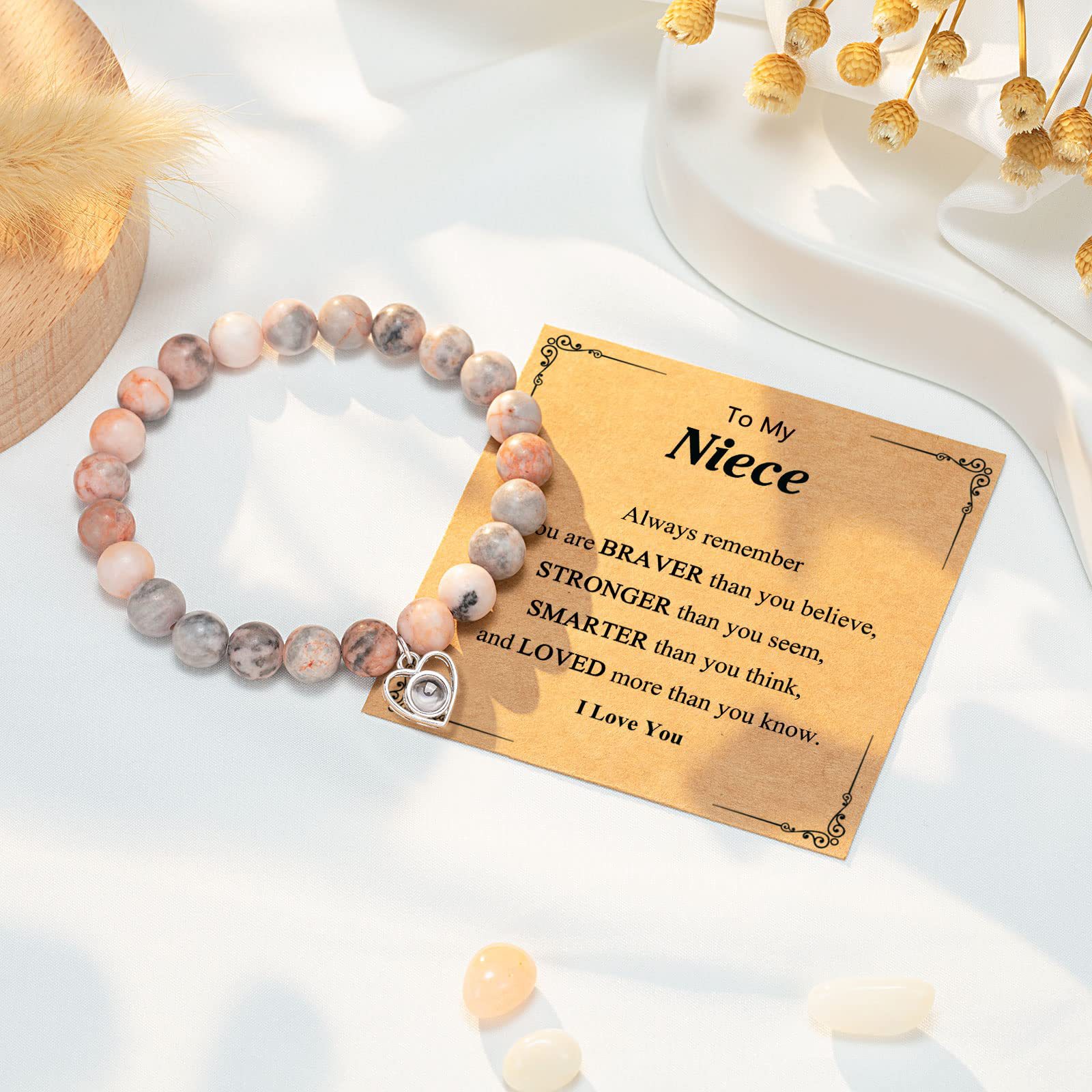 💖Inspirational Beaded Bracelet Gifts for Women👩