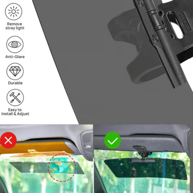 🔥Last Day Promotion 49% OFF🔥Universal Car Sun Visor With Polarized Glare Protection🚗