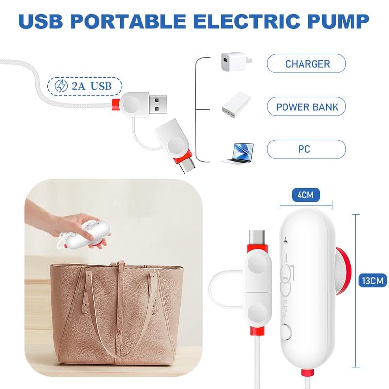 🧳✨Lightweight Travel Vacuum Bags with USB Electric Pump