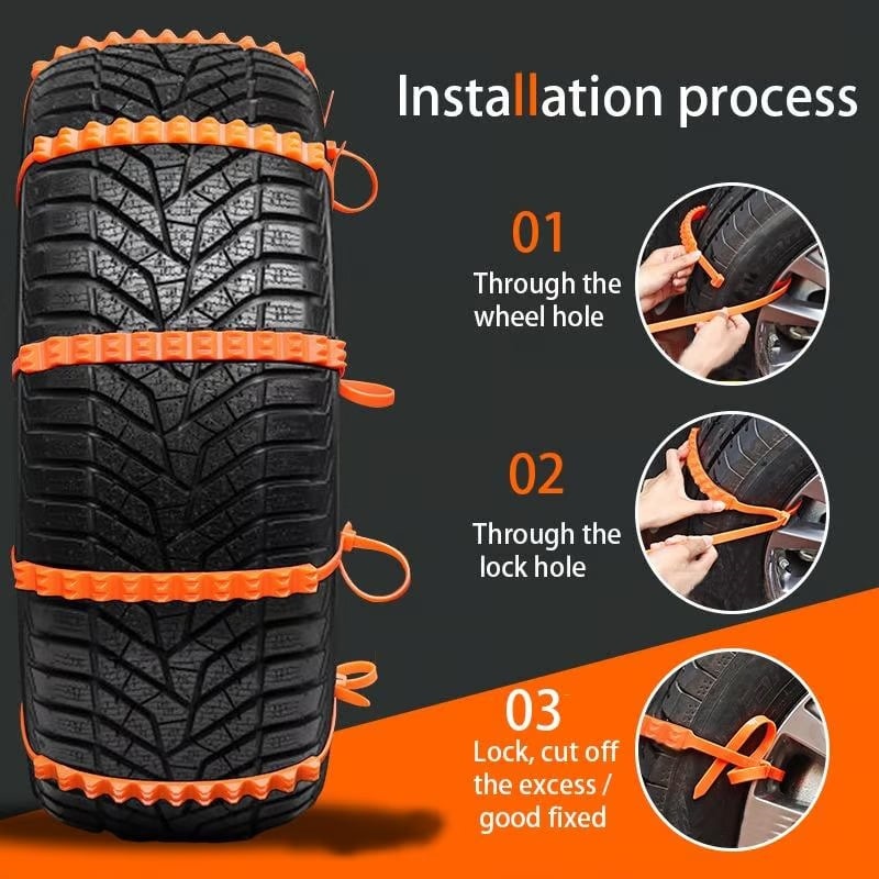 ❄️Snow Tire Chains For Car (10PCS)