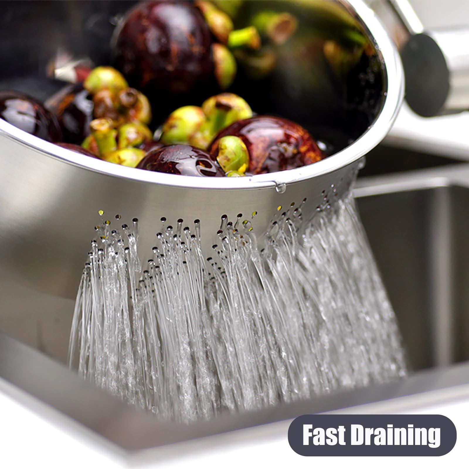 🍇🍎Rice Washer Strainer Bowl🍚