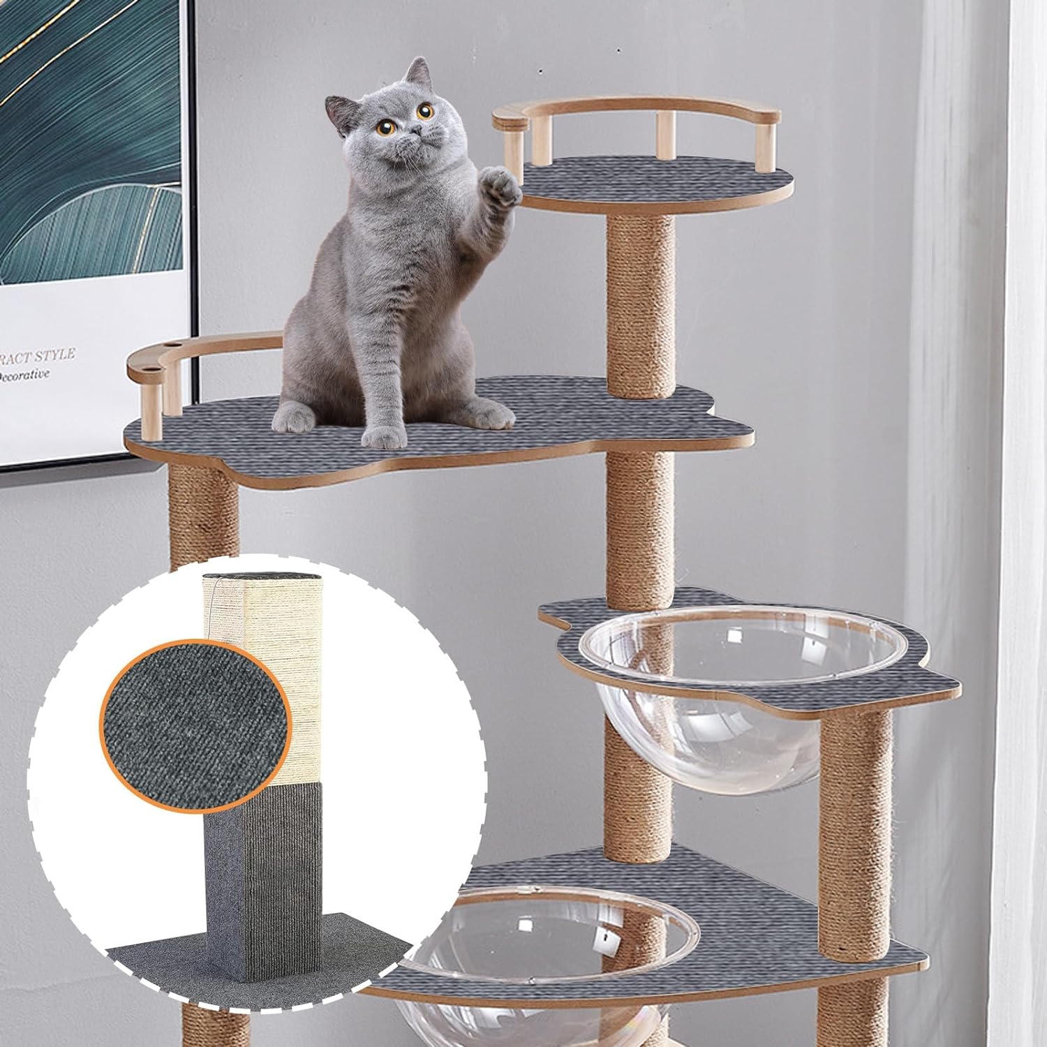 🐱DIY Climbing Cat Scratcher Furniture Cover✨