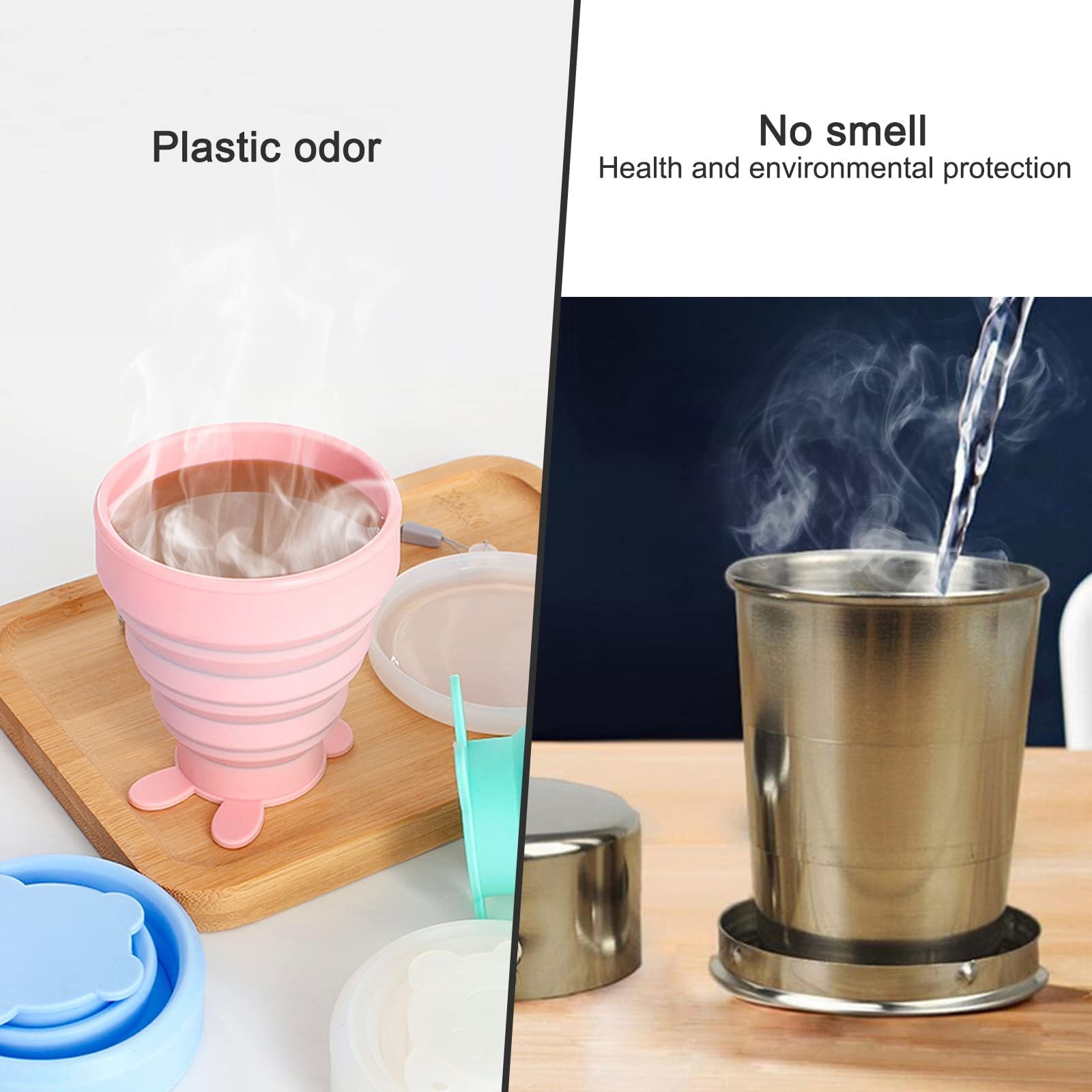 Stainless Steel Folding Cup🥃