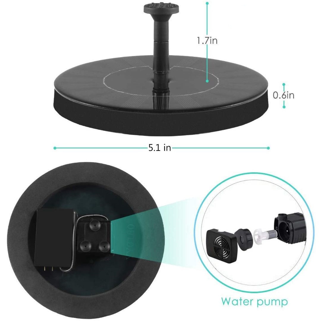 ✨Solar Water Fountain💦