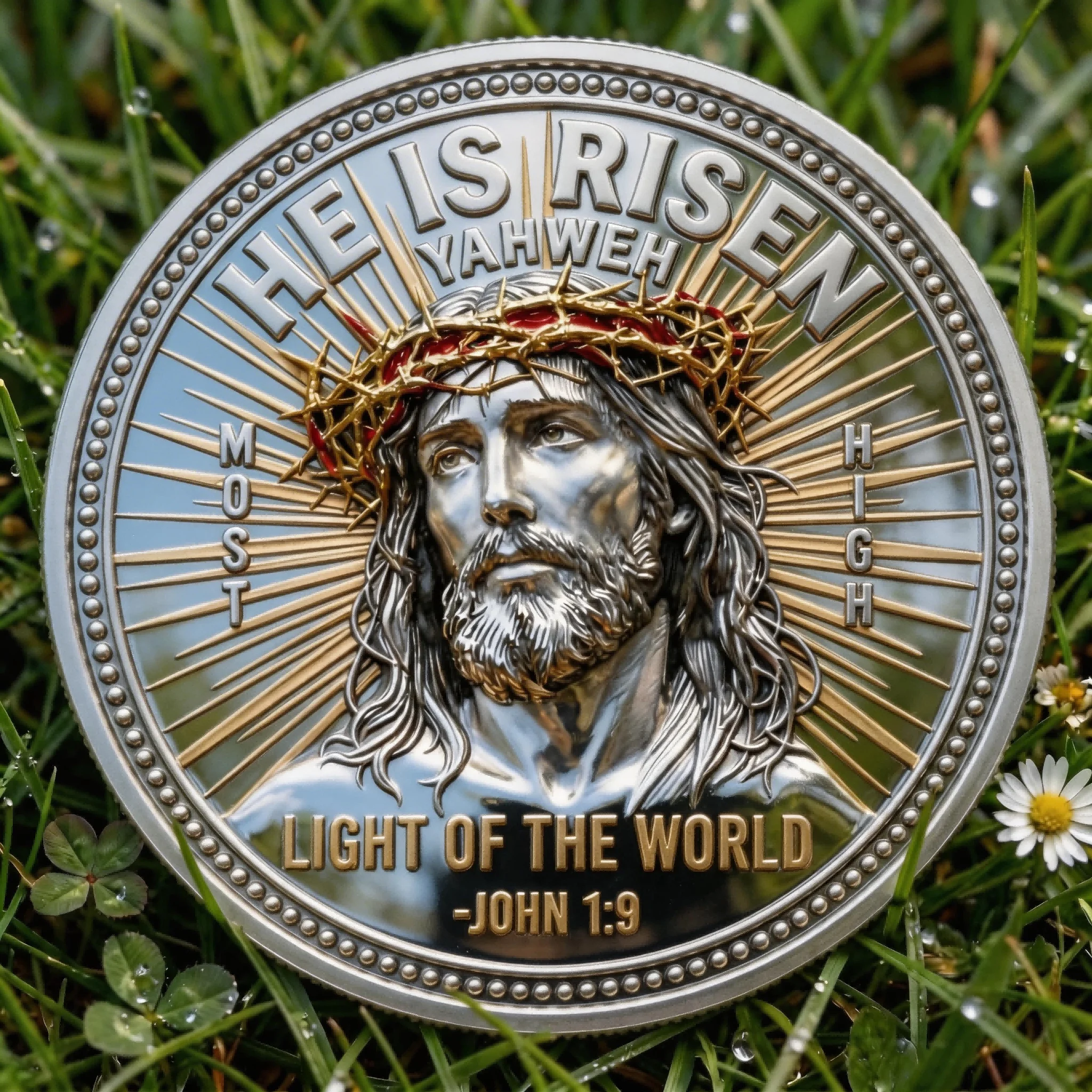Risen Light Faith Commemorative Coin ✝️