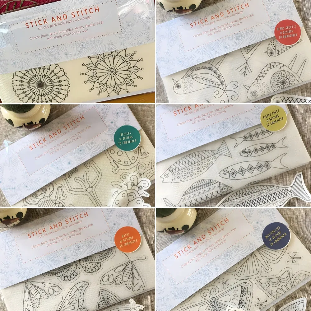 🌸DIY Water Soluble Embroidery Transfers