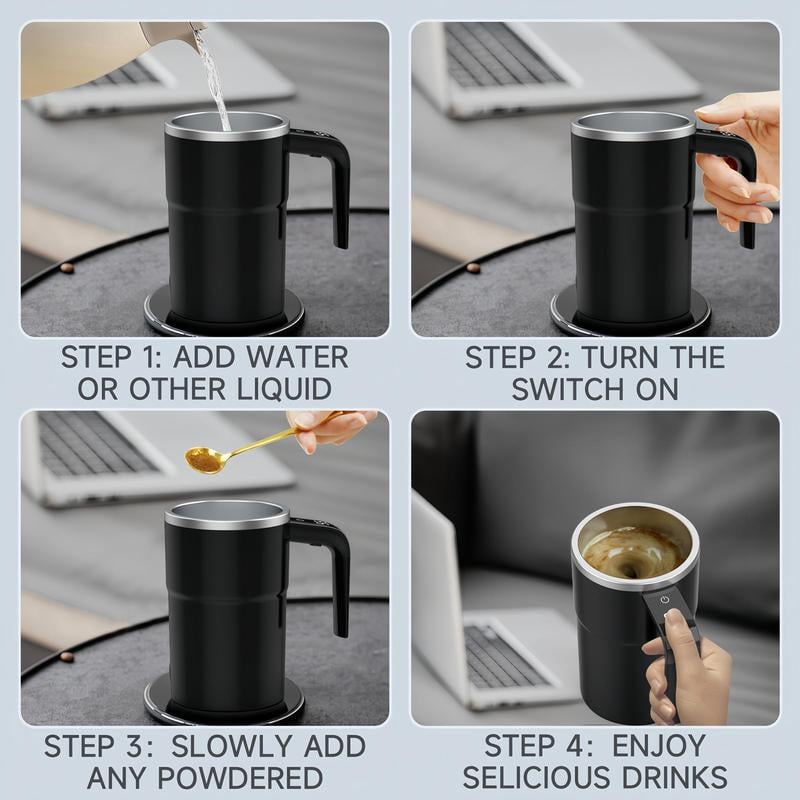 🎁2025 New Arrival 49%OFF🔥Intelligent Coffee Cup with Lid