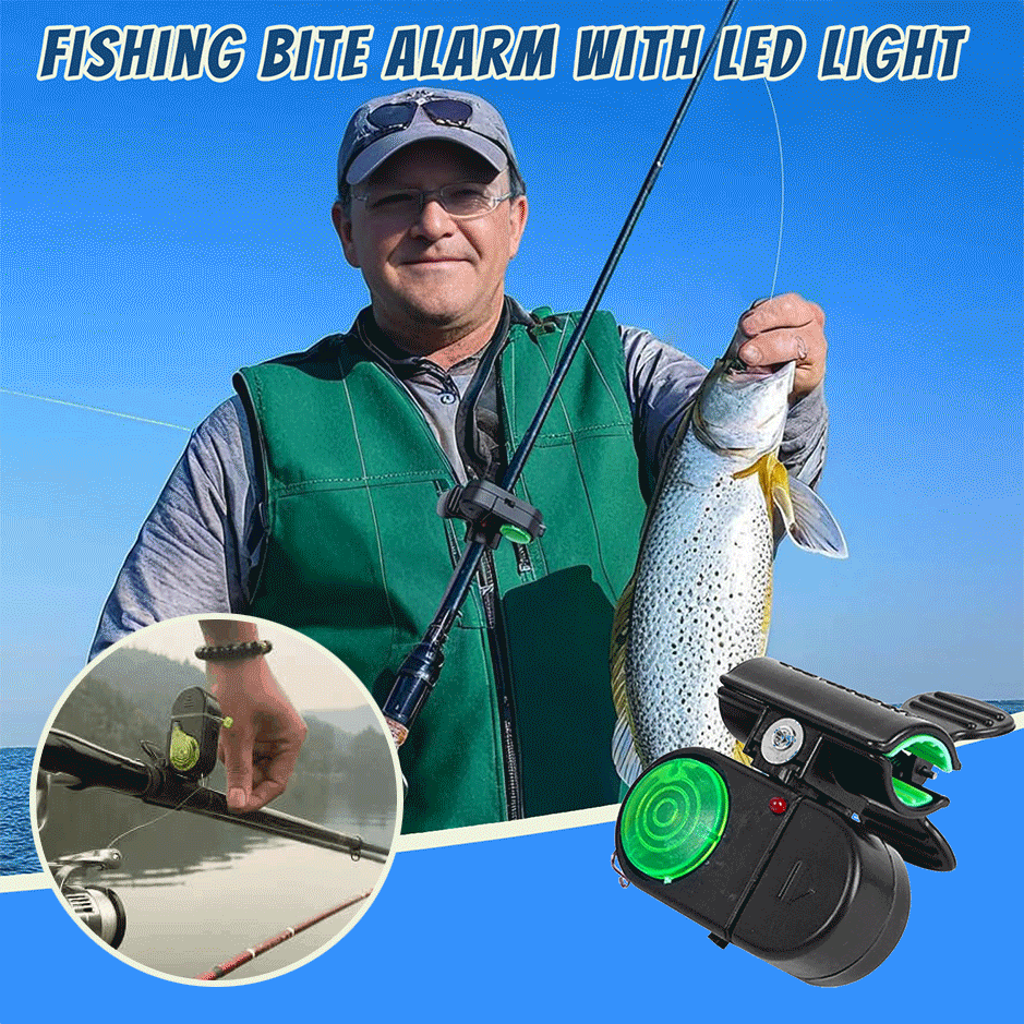 🎣Fishing Bite Alarm with LED Light