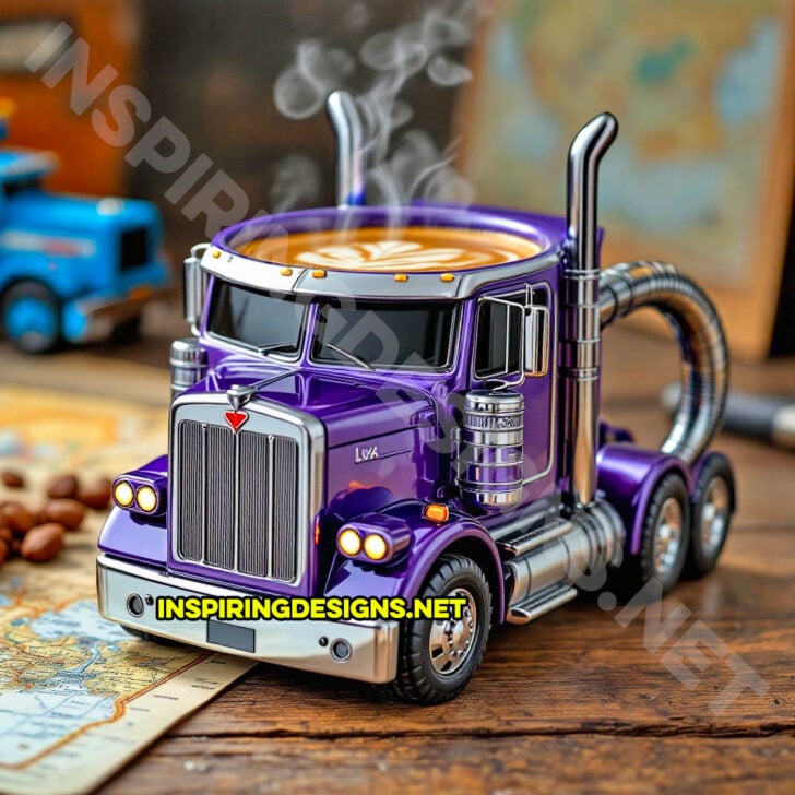 🚗Handcrafted Truck Coffee Mug☕