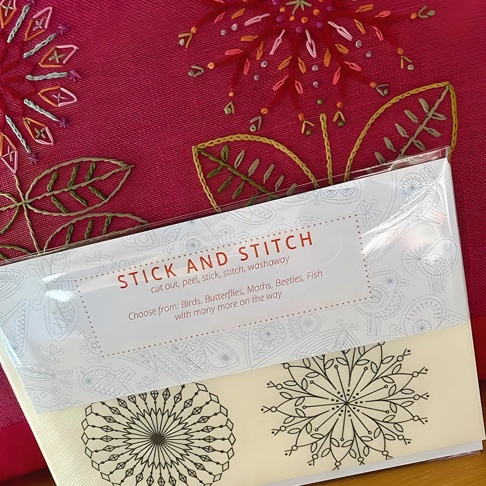 🌸DIY Water Soluble Embroidery Transfers