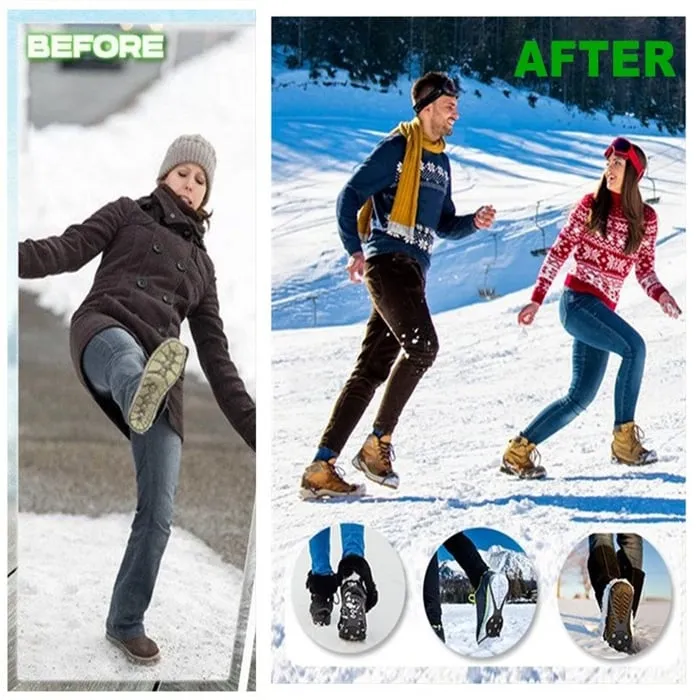 Hot Sale🔥Universal Gripper Spikes Non Slip Shoe Grips(1 Pair)