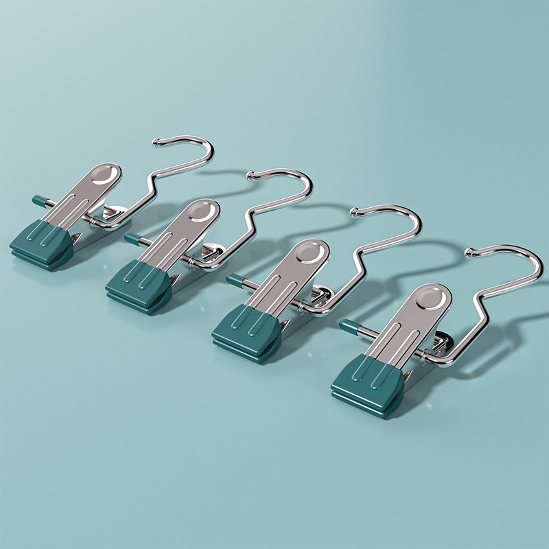 👖Multifunctional Metal Hook Clip（5PCS）🧢