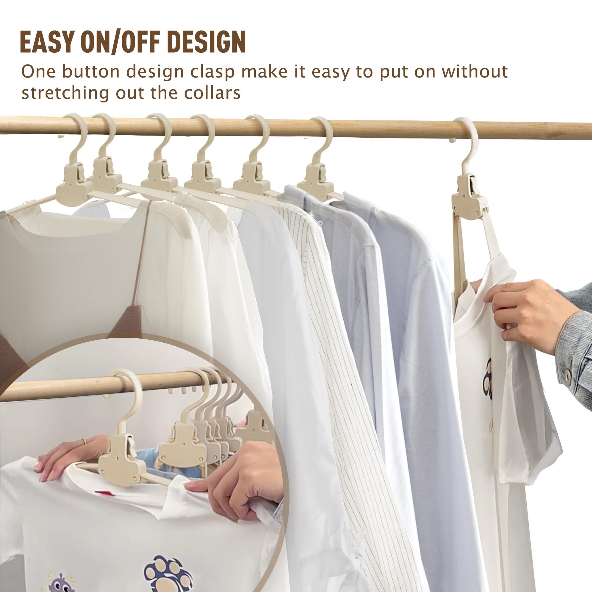 ✨Foldable Clothes Hanger👕