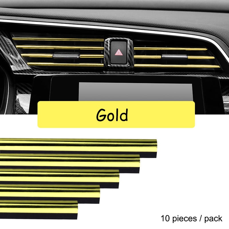 ✨Chrome Styling Moulding Car Air Vent Trim Strip🚗