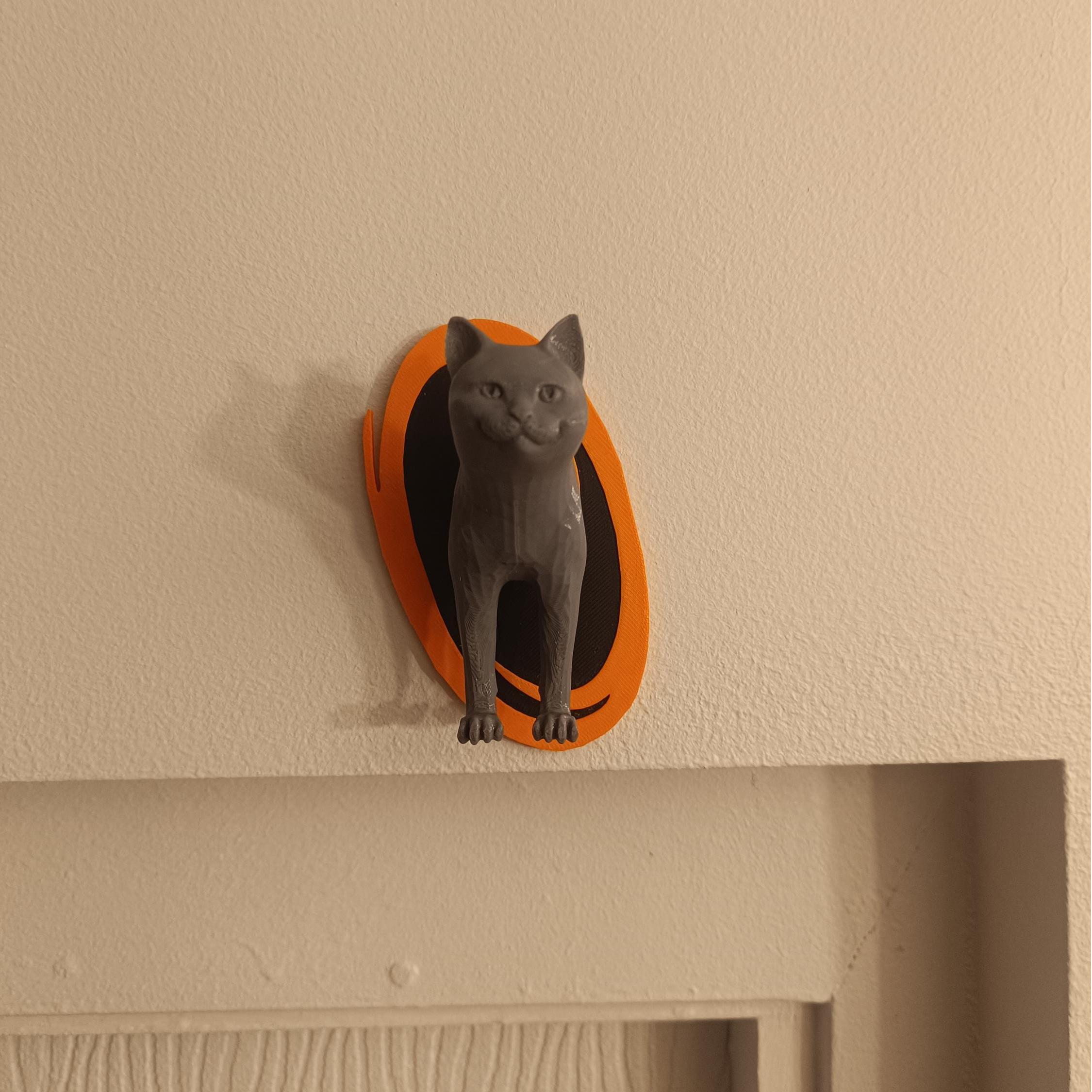 3D-printed Portal Cat🐱
