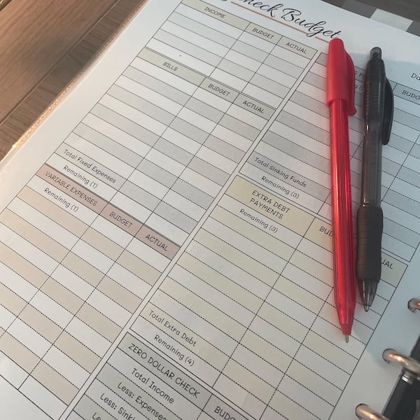 🎁LAST DAY 70% OFF - 📒The Budget Planner💵BUY 2 FREE SHIPPING