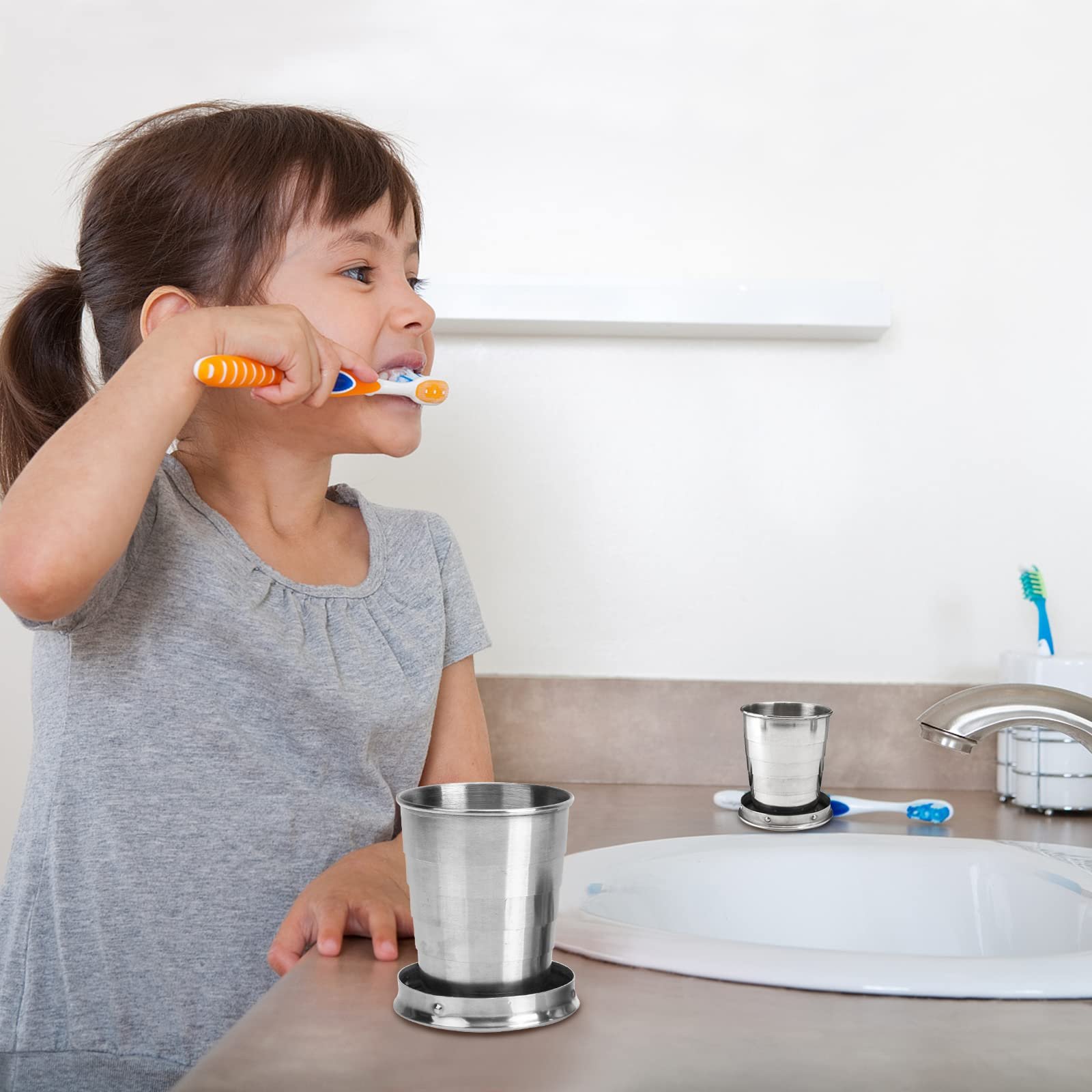 Stainless Steel Folding Cup🥃