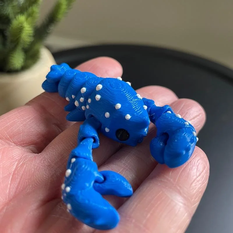 🎁3D Printed Articulated Lobster🦞