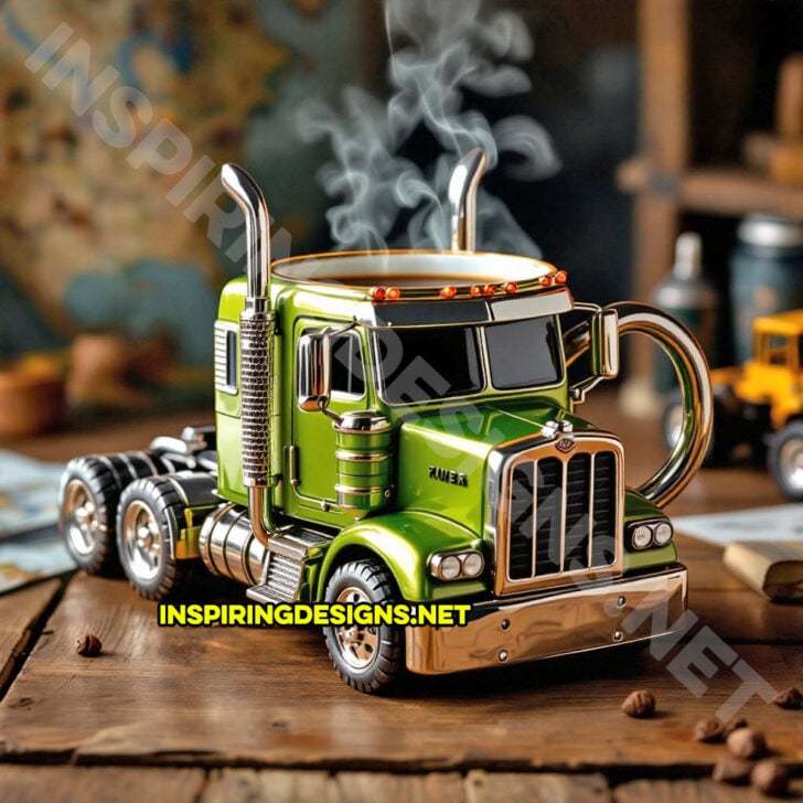 🚗Handcrafted Truck Coffee Mug☕
