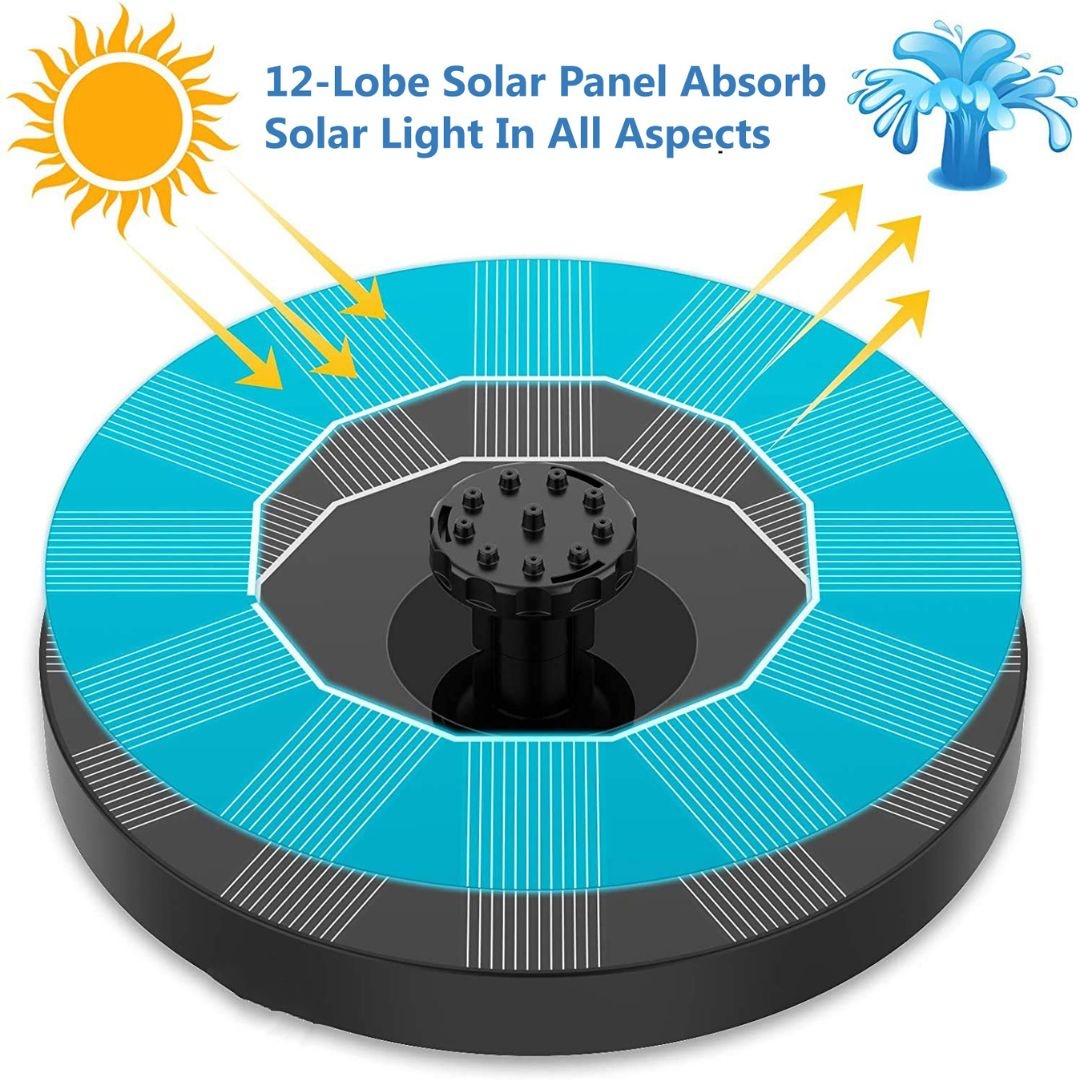 ✨Solar Water Fountain💦