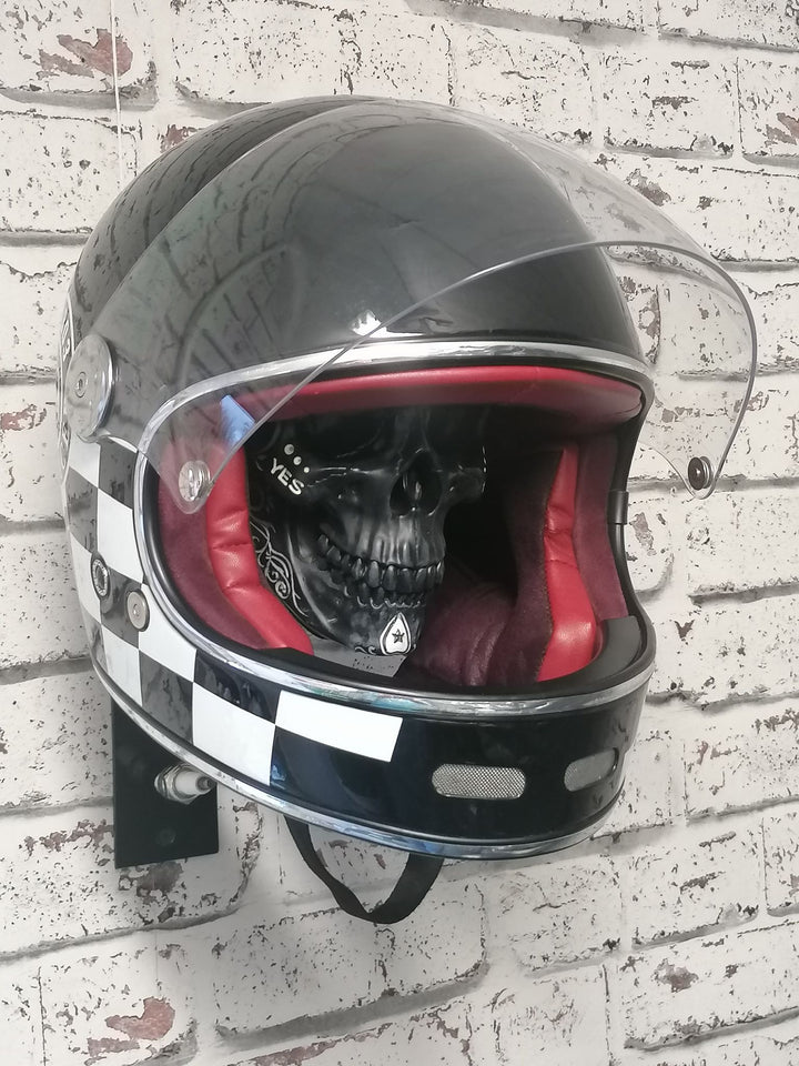 🏴‍☠️Motorcycle Helmet and Jacket Skull Holder