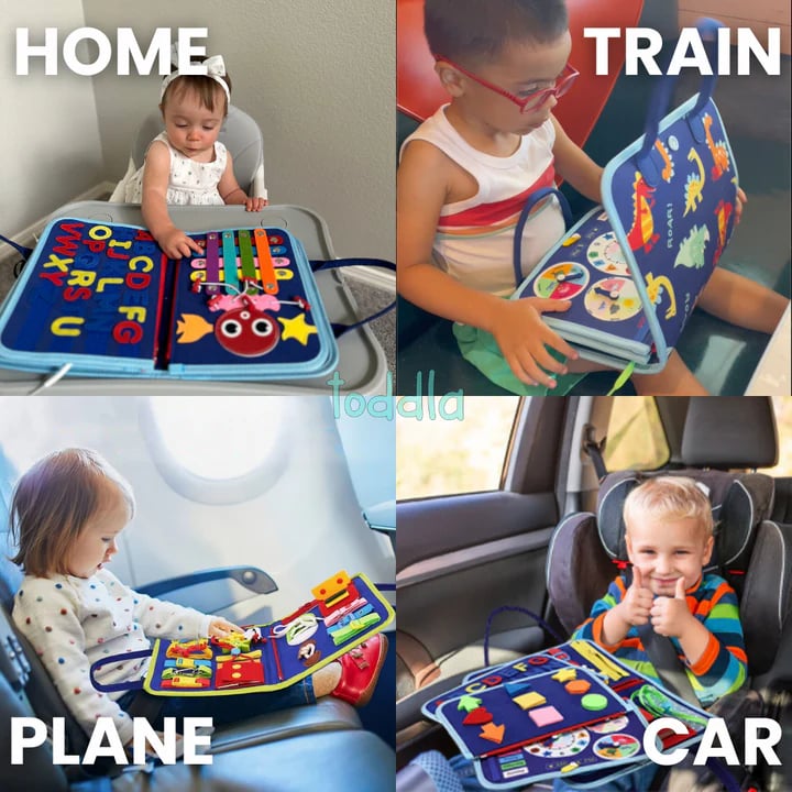 👼Felt Learning Board Busy Board🦖